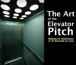 how do you write a 30 second elevator speech